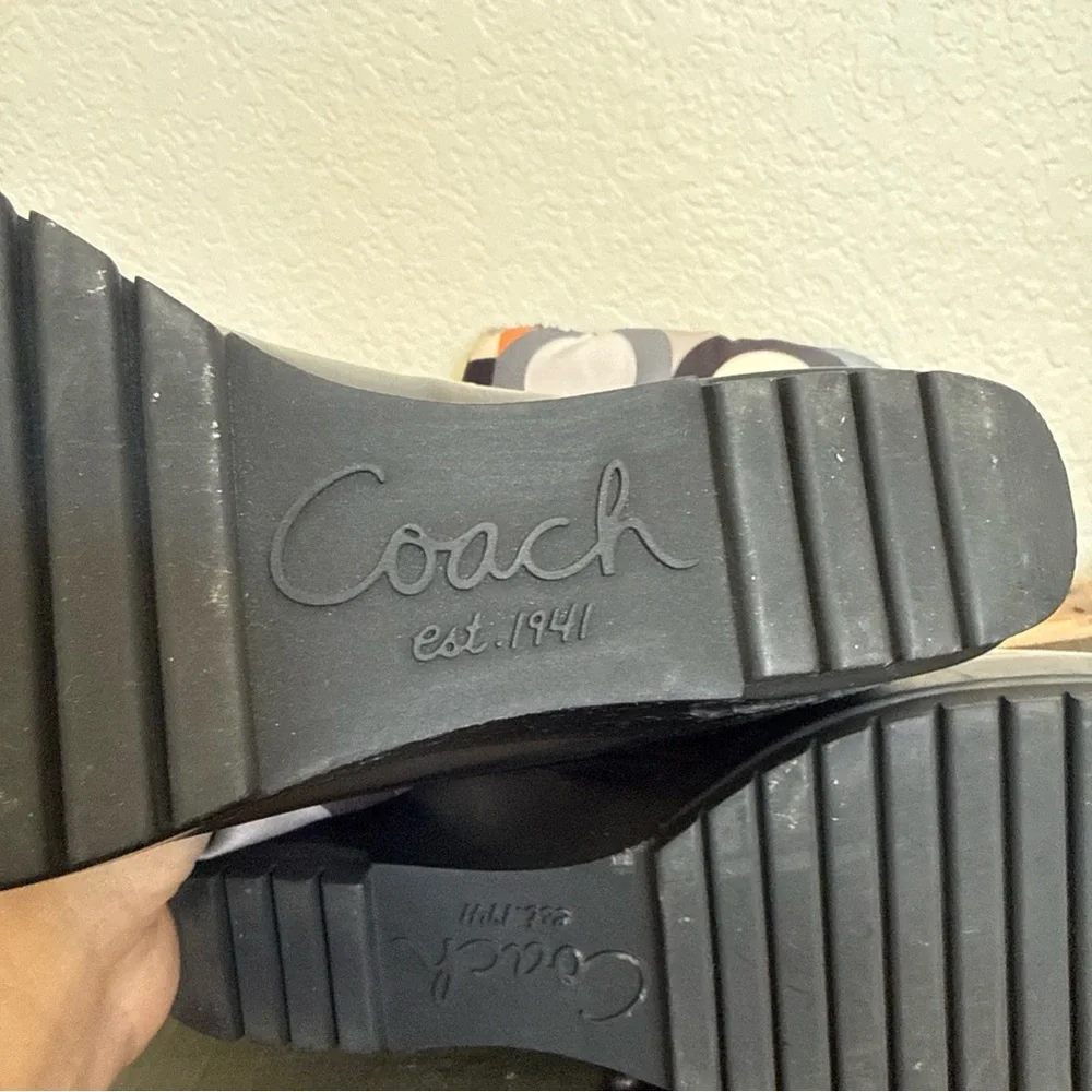 Coach Optic Art Charm Signature Logo Puffer Winter Boots Women’s Sz 9 - Picture 8 of 13